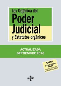 LEY ORGÁNICA PODER JUDICIAL (2026) Y ESTATUTOS ORGANICOS