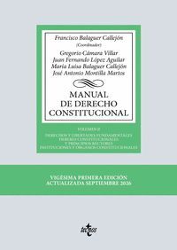 MANUAL DE DERECHO CONSTICIONAL VOL. II (2026)