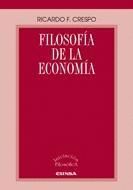 FILOSOFÍA DE LA ECONOMÍA