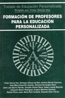 FORMACION DE PROFESORES PARA LA EDUCACION PERSONAL