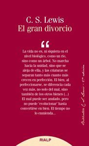 EL GRAN DIVORCIO