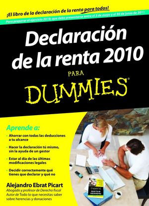 DECLARACIÓN DE LA RENTA 2010 PARA DUMMIES