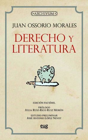 DERECHO Y LITERATURA (FACSIMIL)
