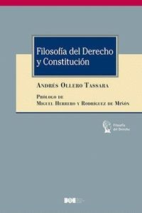 FILOSOFÍA DEL DERECHO Y CONSTITUCIÓN