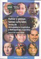 HABLAR Y PENSAR, TAREAS CULTURALES