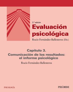 EVALUACIÓN PSICOLÓGICA (CAPÍTULO 3)