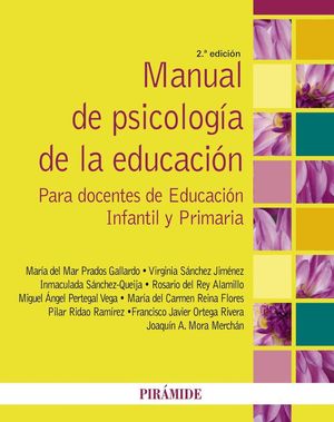 MANUAL DE PSICOLOGIA DE LA EDUCACION 2ºED.