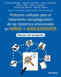 PROTOCOLO UNIFICADO PARA EL TRATAMIENTO TRANSDIAGNÓSTICO