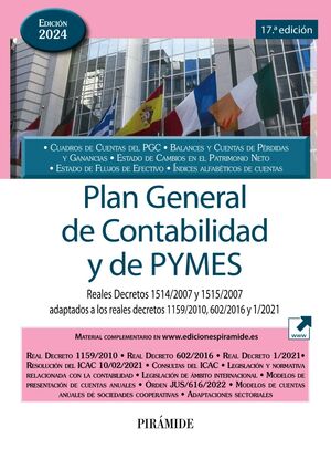 PLAN GENERAL CONTABILIDAD Y PYMES (2024) 17ª ED.