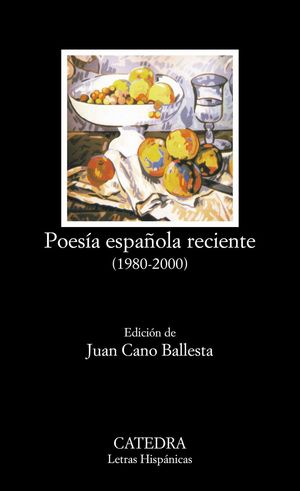 POESIA ESPAÑOLA RECIENTE 1980-2000