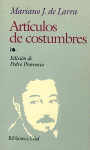 ARTICULOS DE COSTUMBRES