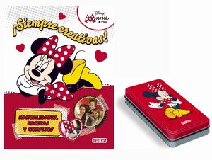 MINNIE & YOU ¡SIEMPRE CREATIVAS! LIBRO + ESTUCHE