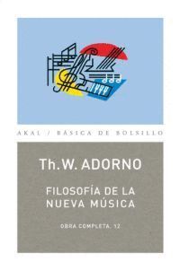 FILOSOFIA DE LA NUEVA MUSICA OBRA COMPLETA 12