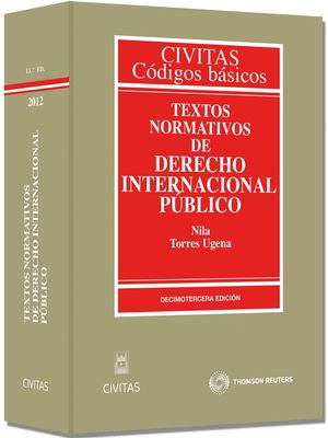 TEXTOS NORMATIVOS DE DERECHO INTERNACIONAL PUBLICO (13ª ED.)
