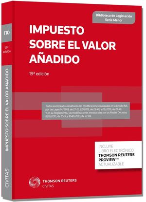 IMPUESTO SOBRE EL VALOR AÑADIDO IVA 2014