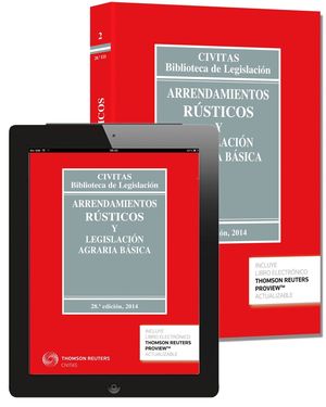 ARRENDAMIENTOS RUSTICOS Y LEGISLACION AGRARIA BASICA (2014)