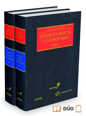 ESTUDIOS JURIDICOS Y UNIVERSITARIOS (2 VOL.)