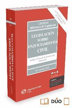 LEGISLACION SOBRE ENJUICIAMIENTO CIVIL (PAPEL + E-BOOK)