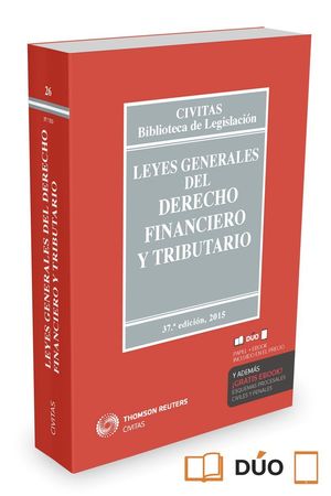 LEYES GENERALES DEL DERECHO FINANCIERO Y TRIBUTARIO 2015