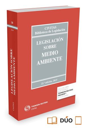 LEGISLACION SOBRE MEDIO AMBIENTE 22ºED. 2015