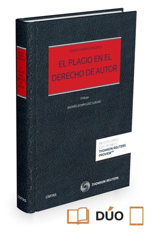 EL PLAGIO EN EL DERECHO DE AUTOR (PAPEL + E-BOOK)