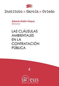 LAS CLAUSULAS AMBIENTALES EN LA CONTRATACION PUBLICA