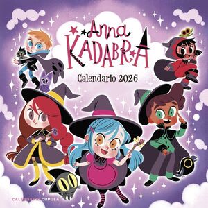 CALENDARIO PARED ANNA KADABRA 2026