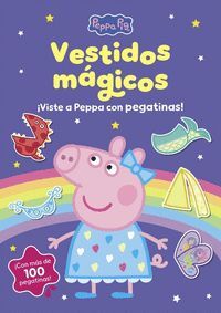 VESTIDOS MAGICOS (PEPPA PIG) VISTE A PEPPA CON PEGATINAS