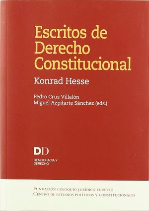 ESCRITOS DE DERECHO CONSTITUCIONAL