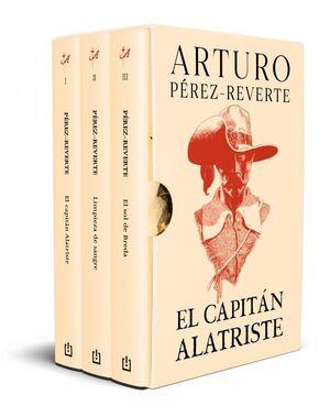 ESTUCHE CAPITÁN ALATRISTE (CONTIENE: EL CAPITÁN ALATRISTE  LIMPIEZA DE SANGRE EL SOL DE BREDA