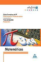 MATEMATICAS CICLOS FORMATIVOS DE FP