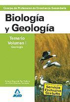 BIOLOGIA Y GEOLOGIA TEMARIO VOL. I GEOLOGIA