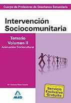 INTERVENCION SOCIOCOMUNITARIA TEMARIO V.II ANIMAC.SOCIOCULTURAL