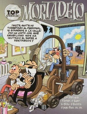 TOP COMIC MORTADELO 49 LOS MERCENARIOS