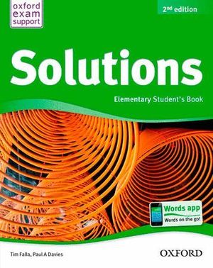 SOLUTIONS ELEMENTARY STUDENT'S BOOK PACK 2ª EDICION