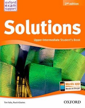 SOLUTIONS UPPER INTERMEDIATE STUDENT'S BOOK PACK 2ª EDICIÓN