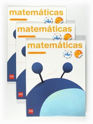 MATEMÁTICAS. 2 PRIMARIA. CONECTA CON PUPI. TRIMESTRES