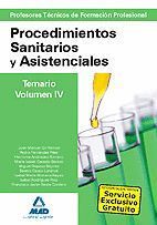 TEMARIO VOL.IV PROCEDIMIENTOS SANITARIOS Y ASISTENCIALES