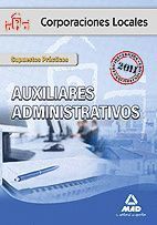 AUXILIARES ADMINISTRATIVOS DE CORPORACIONES LOCALES. SUPUESTOS PRÁCTICOS