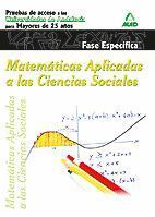 MATEMATICAS APLICADAS CIENCIAS SOCIALES ACCESO MAYORES 25 AÑOS