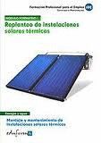 REPLANTEO DE INSTALACIONES SOLARES TÉRMICAS