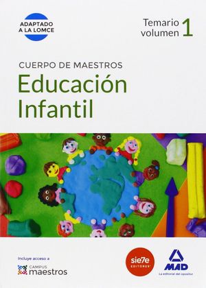 EDUCACION INFANTIL TEMARIO VOL.1 CUERPO MAESTROS (2014)