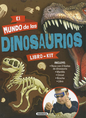 EL MUNDO DE LOS DINOSAURIOS LIBRO KIT