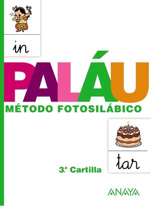 PALAU 3.ª CARTILLA METODO FOTOSILABICO