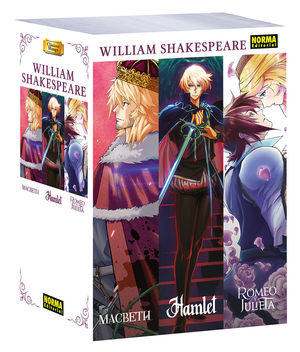 CLASICOS MANGA PACK 3VOLS. (MACBETH / HAMLET / ROMEO Y JULIETA)