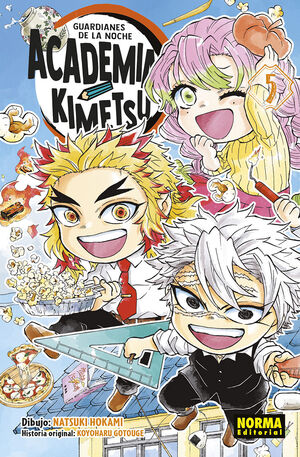 ACADEMIA KIMETSU VOL.5 (GUARDIANES DE LA NOCHE)