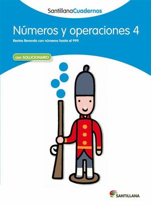 NUMEROS Y OPERACIONES 4 CON SOLUCIONES 2012