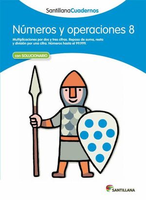 NUMEROS Y OPERACIONES 8 CON SOLUCIONES 2012