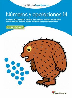 NUMEROS Y OPERACIONES 14 CON SOLUCIONES 2012