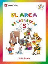 EL ARCA DE LAS LETRAS. LETRAS 5 (F,G(GU),J,LL...